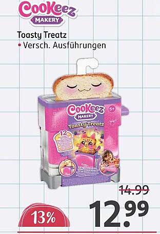 Cookeez Makery Toasty Treatz