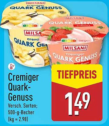 Cremiger Quark-Genuss