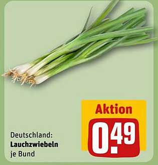 Deutschland: Lauchzwiebeln je Bund