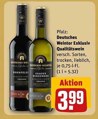 Deutschlands Weingenuss: Deutsches Weintor Exklusiv Qualitätswein