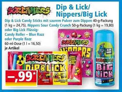 Dip & Lick / Nippers / Big Lick