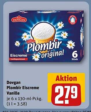 Dovgan Plombir Eiskreme Vanille