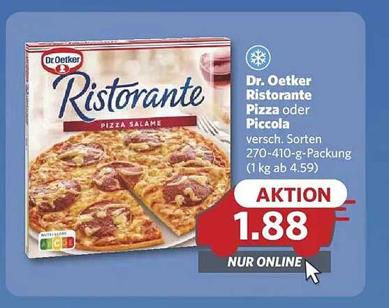 Dr. Oetker Ristorante Pizza oder Piccola - verschieden Sorten