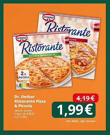 Dr. Oetker Ristorante Pizza & Piccola