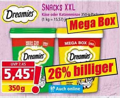 Dreamies Snacks XXL - Mega Box