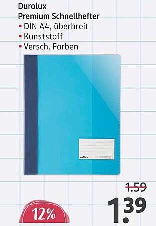 Duralux Premium Schnellhefter