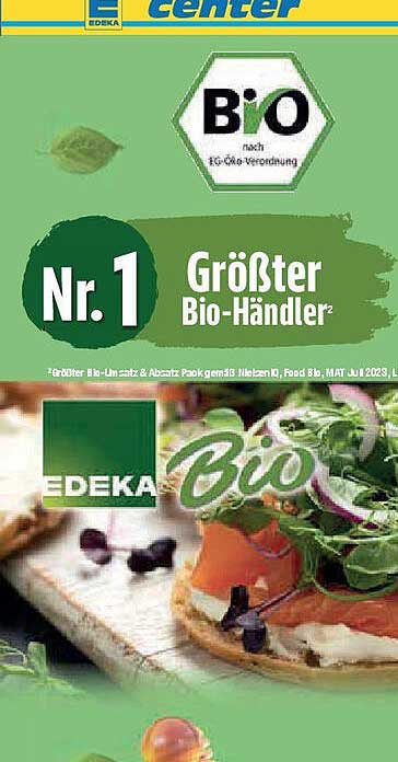 EDEKA Bio – Größter Bio-Händler