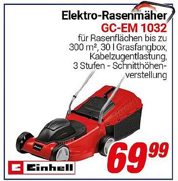 Elektro-Rasenmäher GC-EM 1032