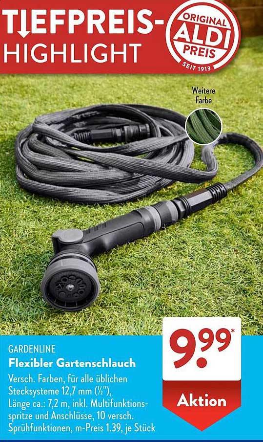 Flexibler Gartenschlauch
