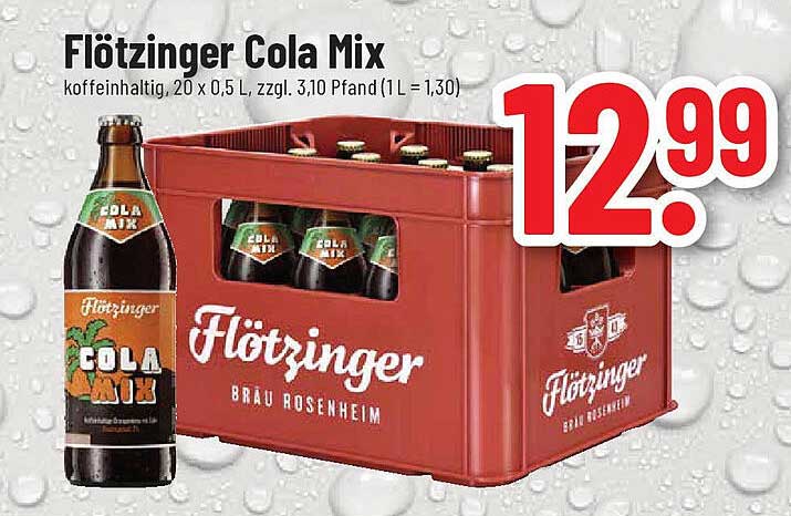Flötzinger Cola Mix 20 x 0,5 L