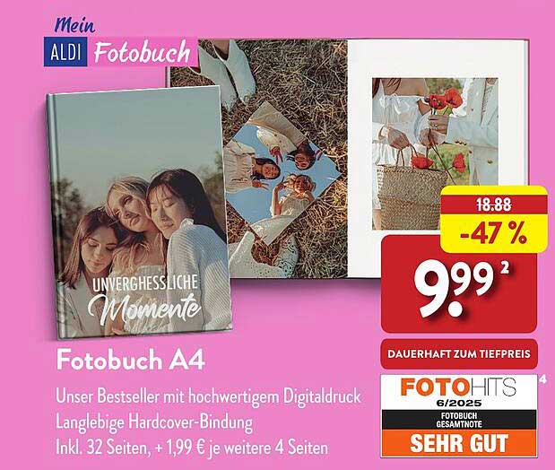 Fotobuch A4 - Unvergessliche Momente