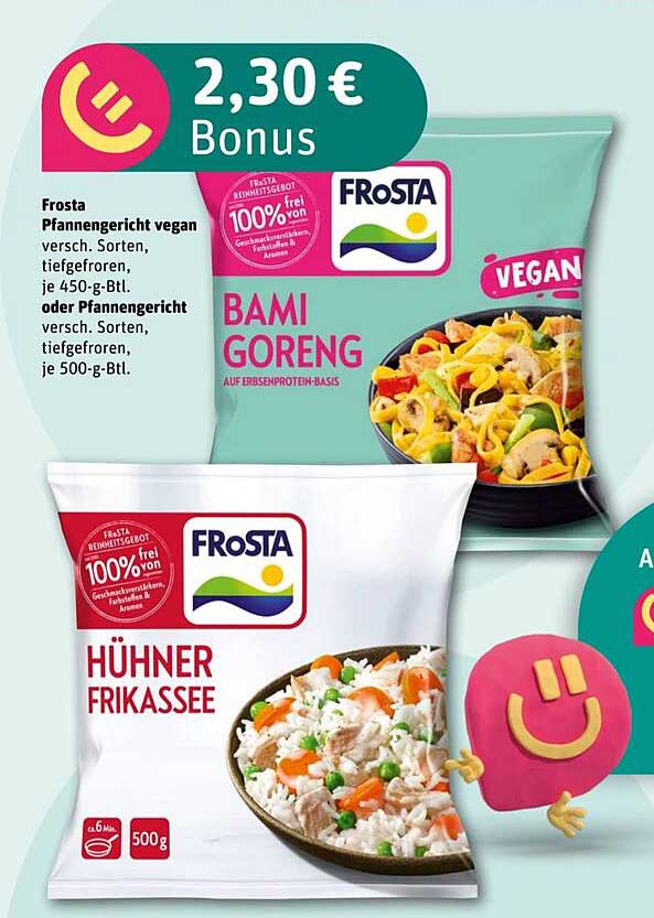 Frostas veganes Pfannengericht – Bami Goreng oder Hühnchen Frikassee
