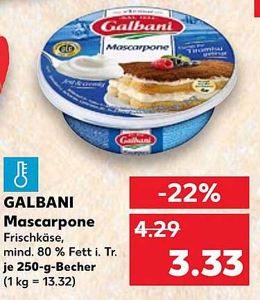 GALBANI Mascarpone Frischkäse 250 g