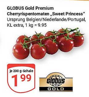 GLOBUS Gold Premium Cherrytomaten „Sweet Princess“