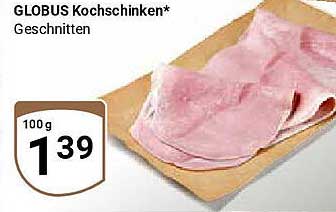 GLOBUS Kochschinken* Geschnitten