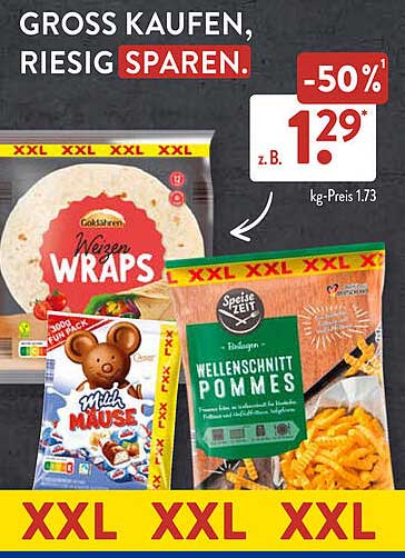 Goldschmaus Weizen-Wraps - Perfekte Begleiter für jede Mahlzeit