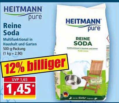 Heitmann Pure Reine Soda 500-g-Packung