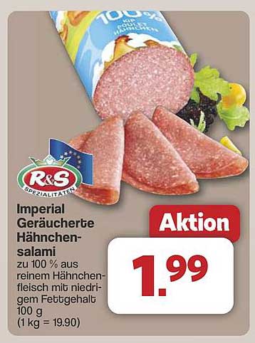 Imperial Geräucherte Hähnchensalami