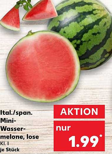 Ital./span. Mini-Wassermelone, lose