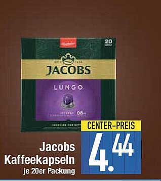 Jacobs Kaffekapseln je 20er Packung