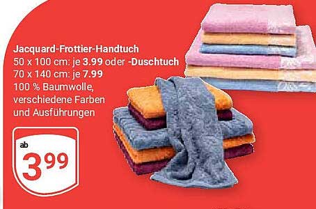 Jacquard-Frottier-Handtuch