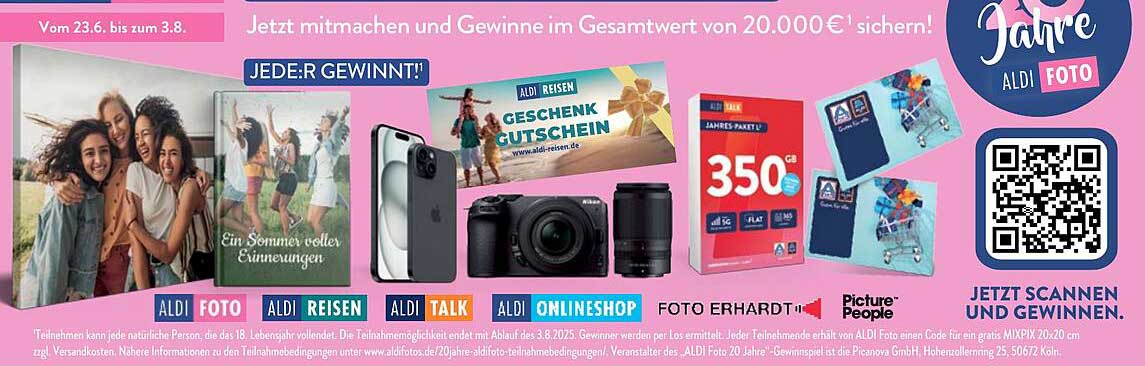 Jetzt mitmachen und Gewinne im Gesamtwert von 20.000 € sichern!
