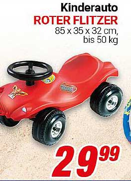 Kinderauto Roter Flitzer