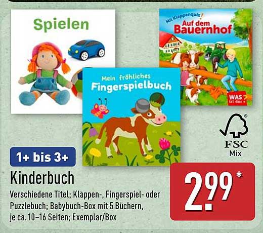 Kinderbuch 1+ bis 3+ verschiedene Titel