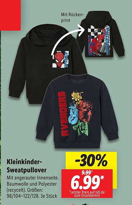 Kleinkinder-Sweatpullover