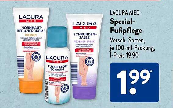 LACURA MED Spezial-Fußpflege