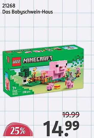 LEGO Minecraft - Das Babyschwein-Haus (21268)