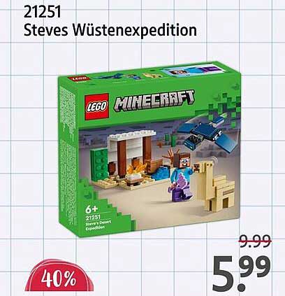 LEGO Minecraft - Steves Wüstenexpedition (21251)