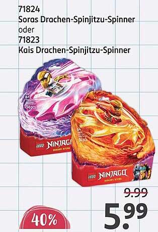 LEGO Ninjago Drachen-Spinjitzu-Spinner - Soras oder Kais Edition