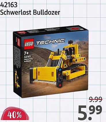 LEGO Technic 42163 Schwerlast Bulldozer