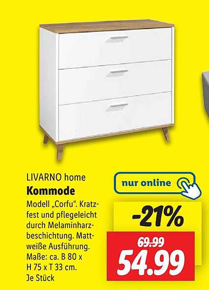 LIVARNO home Kommode Modell „Corfu“ - nur online erhältlich