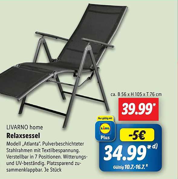 LIVARNO home Relaxsessel Modell „Atlantia“