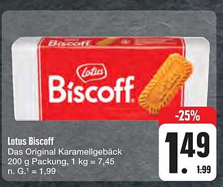 Lotus Biscoff - Das Original Karamellgebäck