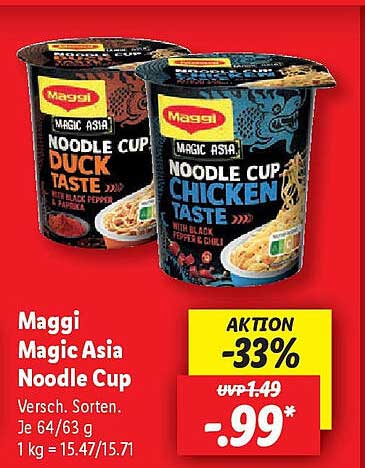 Maggi Magic Asia Noodle Cup