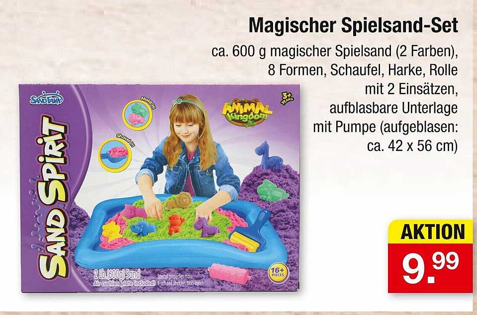 Magischer Spielsand-Set