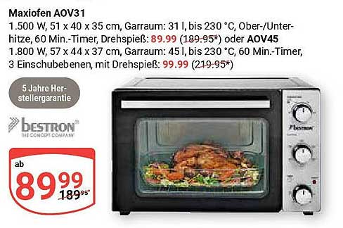 Maxiofen AOV31 - Vielseitigkeit in perfekter Form