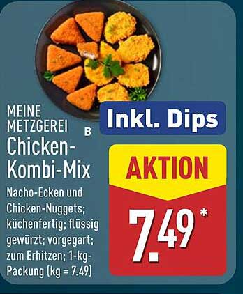 Meine Metzgerei Chicken-Kombi-Mix inkl. Dips