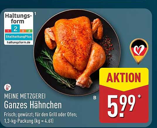 MEINE METZGERIE Ganzes Hähnchen