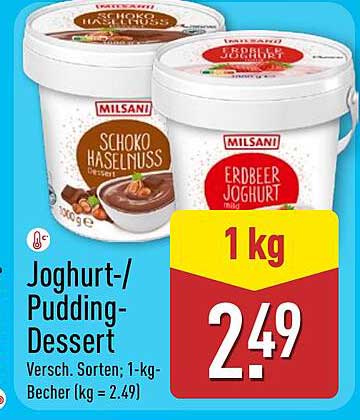 Milsani Jogurt-/Pudding-Dessert 1 kg