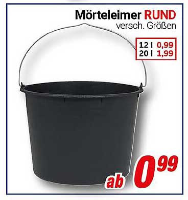 Mörteleimer RUND – verschiedene Größen
