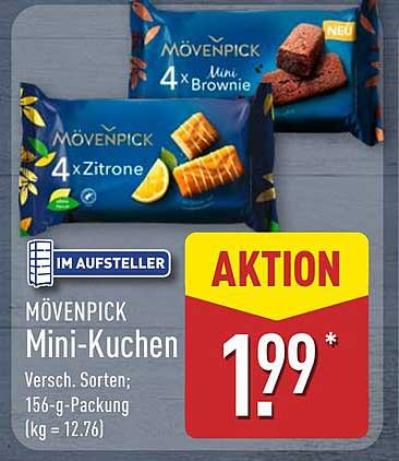 MÖVENPICK Mini-Kuchen - Verschiedene Sorten