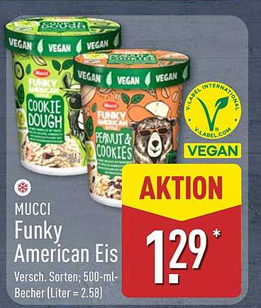 MUCCI Funky American Eis - Verschiedene Sorten