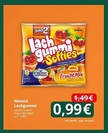 Nimm2 Lachgummi Softies