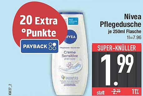 Nivea Pflegedusche Creme Sensitive 250ml