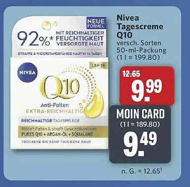 Nivea Tagescreme Q10 50ml