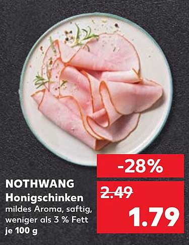 NOTHWANG Honigschinken - Mildes Aroma und saftiger Genuss